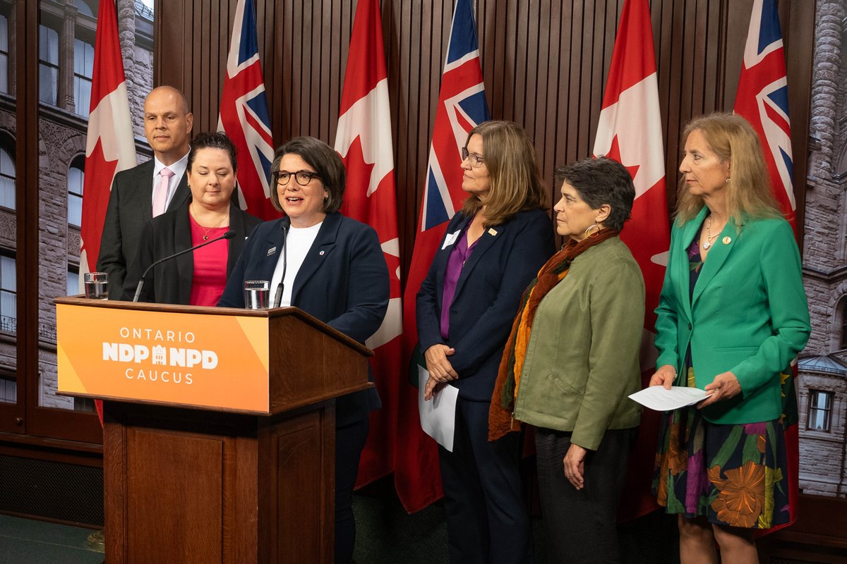 ontarionurses's tweet image. Today, ONA joined allies to support the @OntarioNDP&apos;s Bill 19 calling for mandatory nurse-to-patient staffing ratios in hospitals. Staffing ratios improve retention and recruitment as well as patient outcomes. @Fordnation legislate #StaffingRatiosNow!