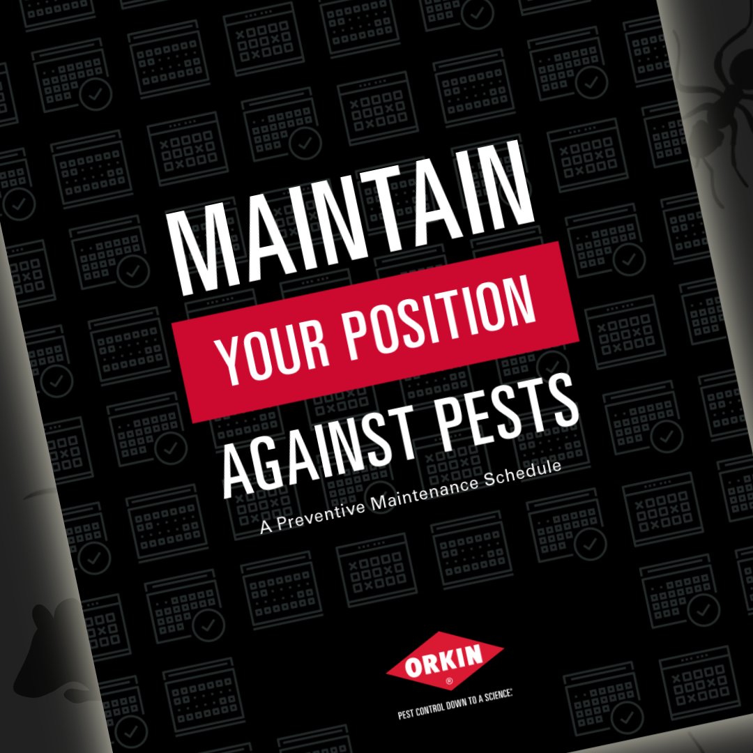A well-maintained warehouse is your first line of defense against pests. Orkin’s expert guide provides insights on pest hot spots, maintenance best practices, and sanitation schedules to help you build a strong pest control program. Download the guide today and keep your