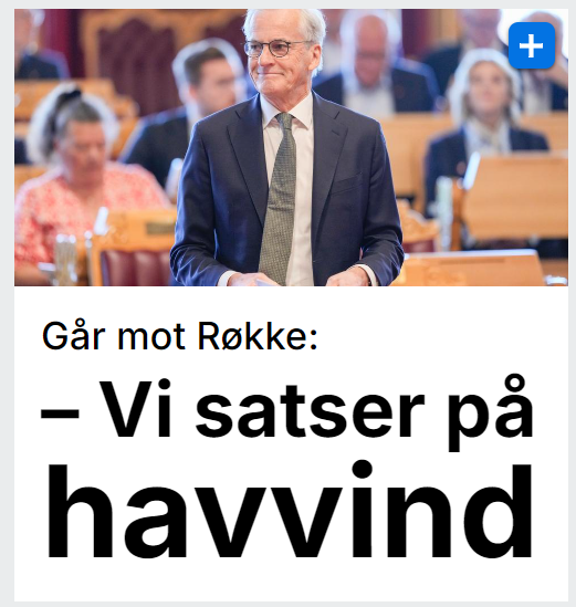 Går vi virkelig mer mot Norsk energi irrelevans?

#Norge