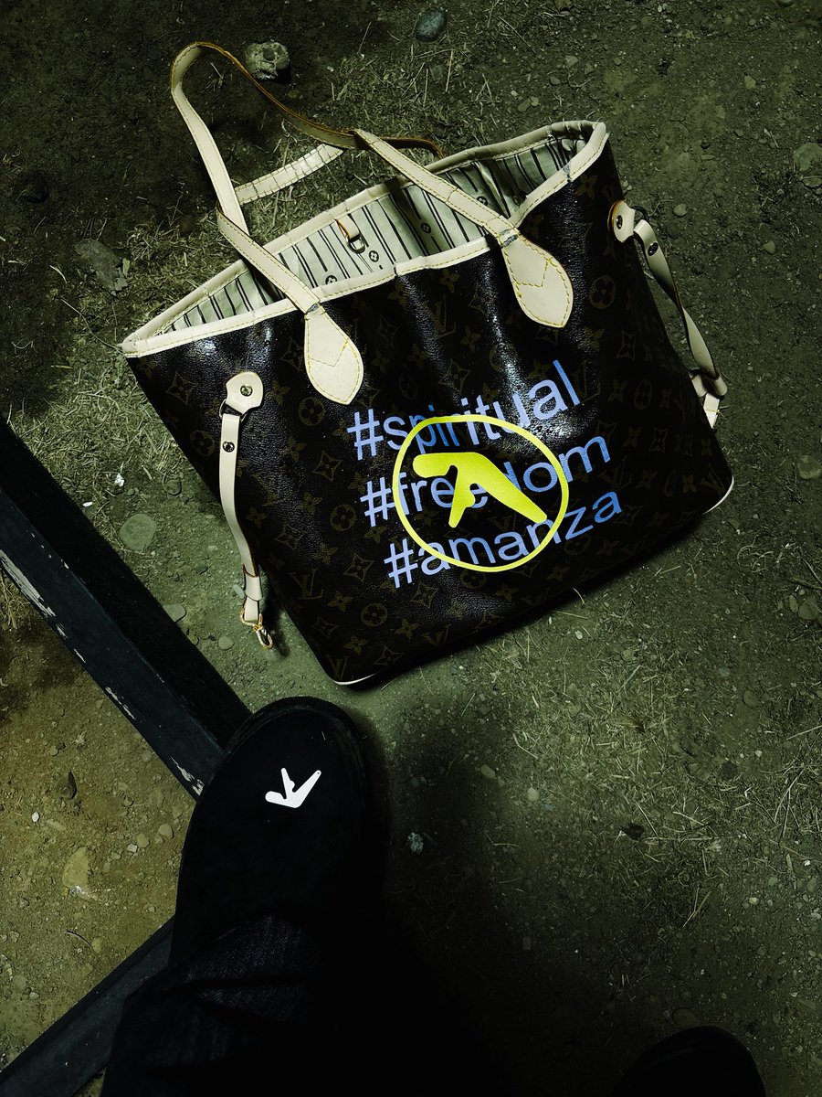 ankhstarr's tweet image. * i go #aphex on my boots .