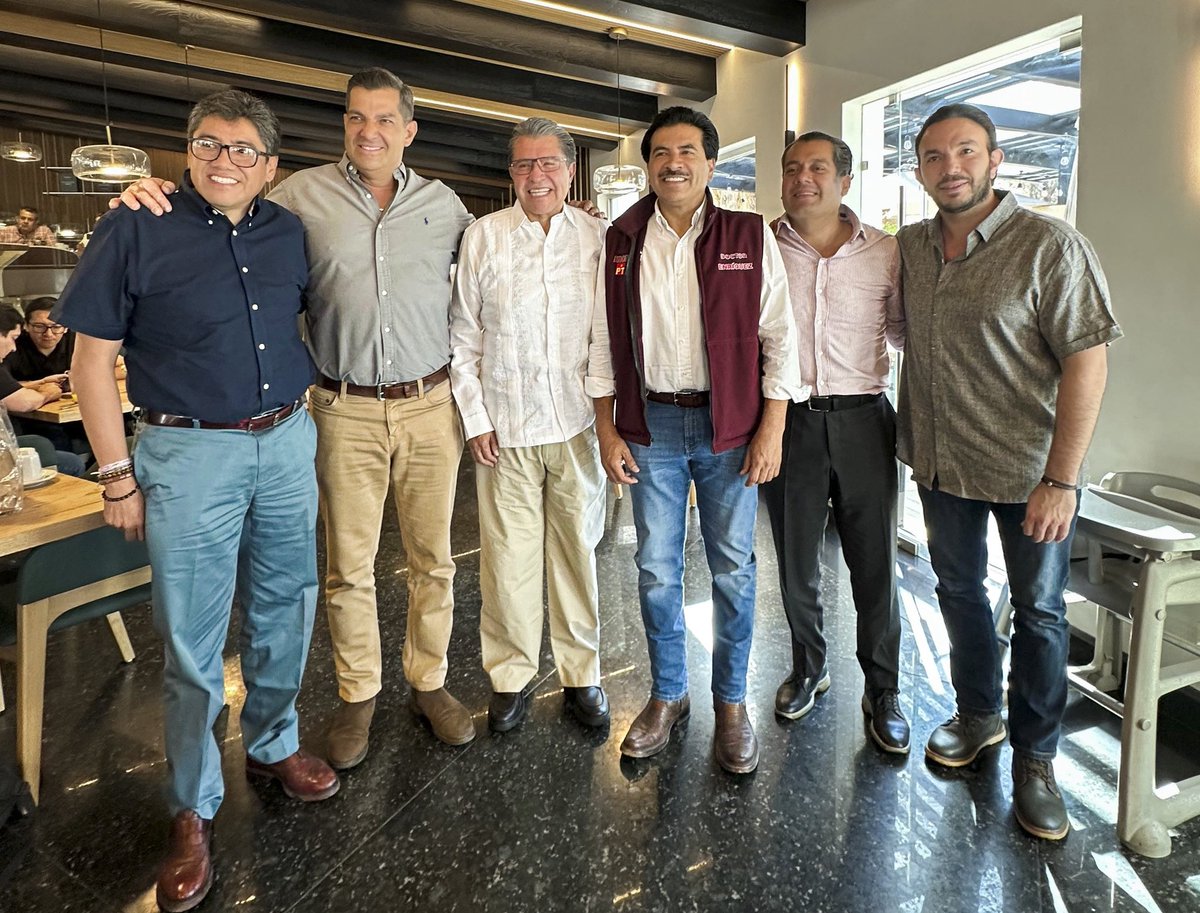 DrRamonEnriquez's tweet photo. Siempre es un gusto recibir a amigos y compañeros de lucha. 

Ellos, desde el Congreso, serán aliados de la #Transformacion en el municipio. 

¡Vamos juntos por un #CambioVerdadero en Durango!

@RicardoMonrealA #SergioGutierrezLuna @Saul_MonrealA @Ricar_peralta @FarukMTake https://t.co/WR3GI3P0Mj