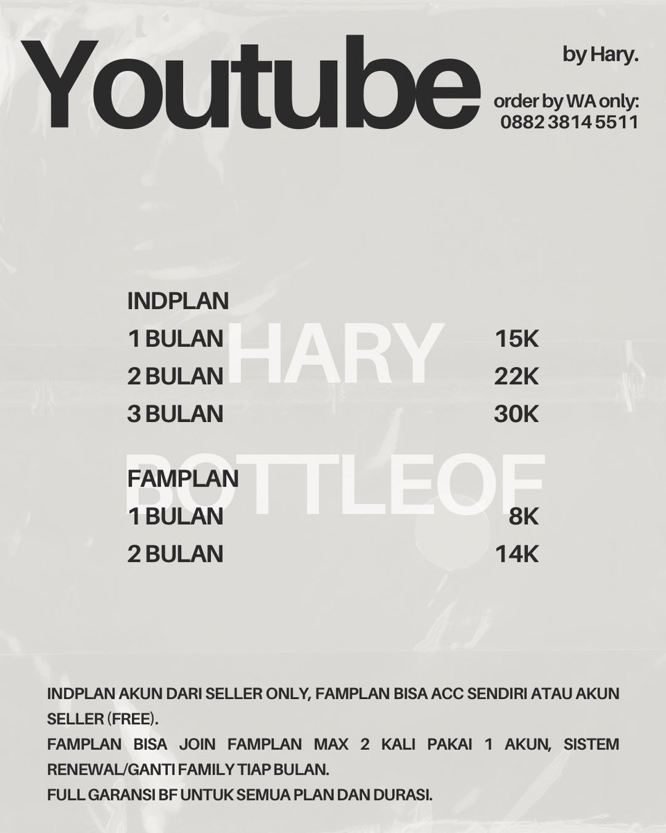 hary — bottleof — fast order on wa tweet media