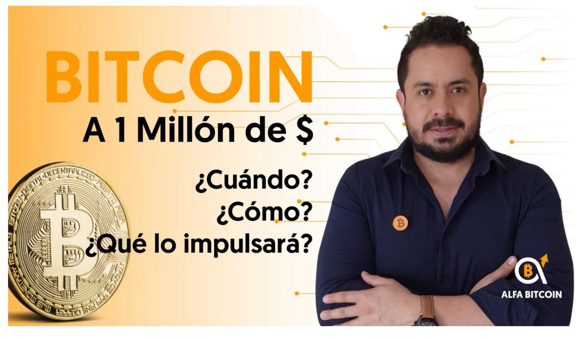 Esto es en 2 horas; en directo 🔥 El precio de #bitcoin llegará a 1 millón  de dólares… tienes un plan para ello❓ Hablaremos de cuándo y cómo, acuerdo  modelos de precio +