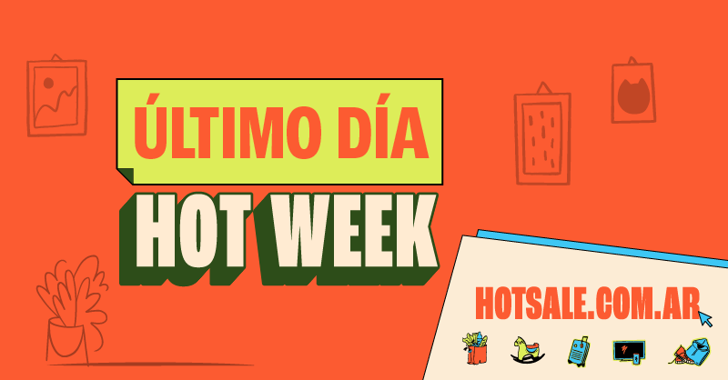 ¡Último día, última oportunidad! 😱🛍️ Hot Week se va y todavía podés darte ese gusto que venís deseando. Apurate, ¡no te lo pierdas! 🚨✨

#HotWeek #CACE #ÚltimaOportunidad