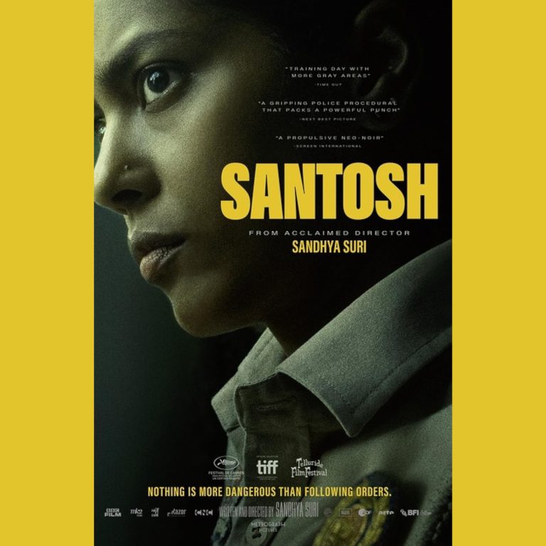 Tomorrow's Fishguard Film Society screening at 7:30pm is Santosh - Under an archaic government scheme, newly widowed Santosh (Shaman Goswami) inherits her husband’s job as a police constable in rural northern India. 

🎟️ theatrgwaun.com/production/san…
📅 Thursday 15th at 7:30pm