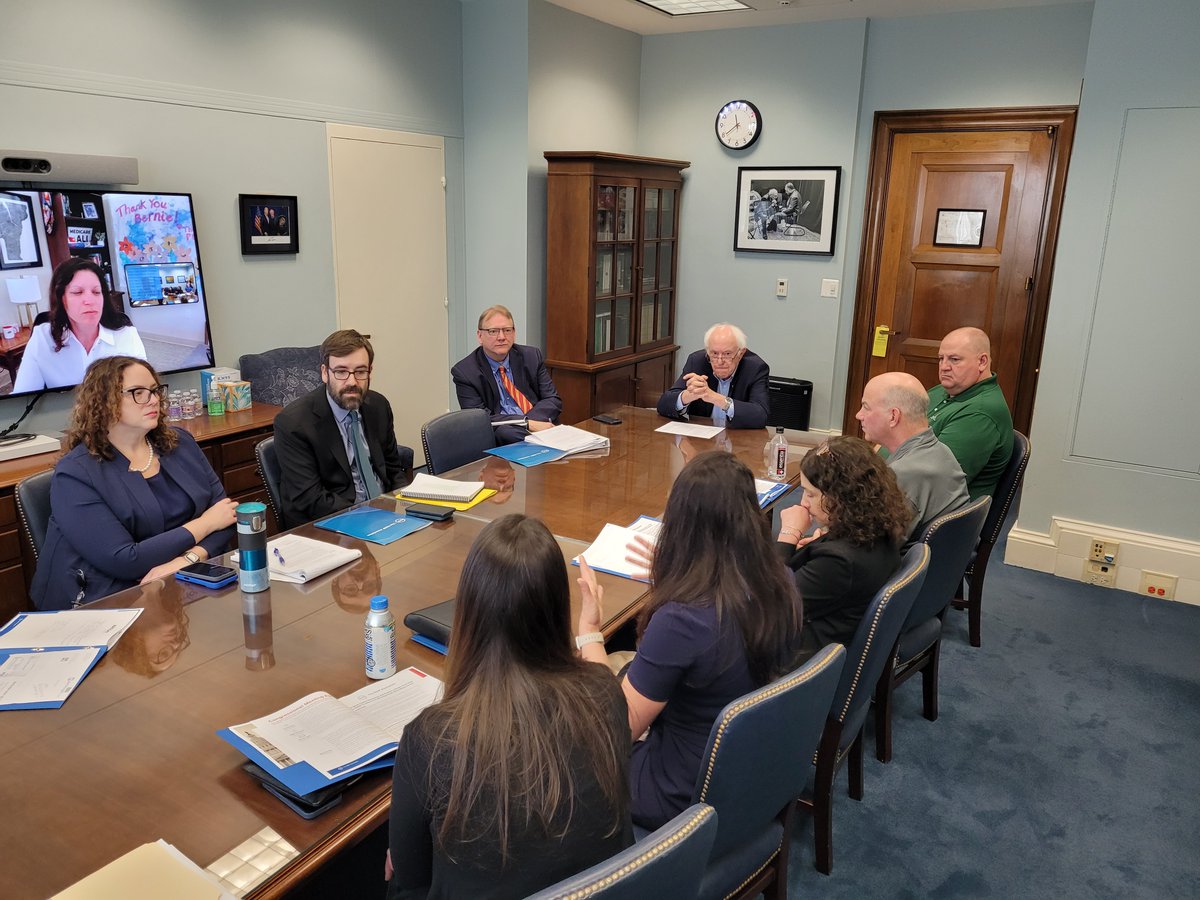 ESOPAssociation's tweet image. It's National #ESOP Advocacy Day! Hundreds of @ESOPAssociation members are on Capitol Hill meeting with their representatives on crucial ESOP priorities. Thank you @SenSanders and @Rep_McBride for meeting with members from our New England and Pennsylvania-Delaware Chapters!