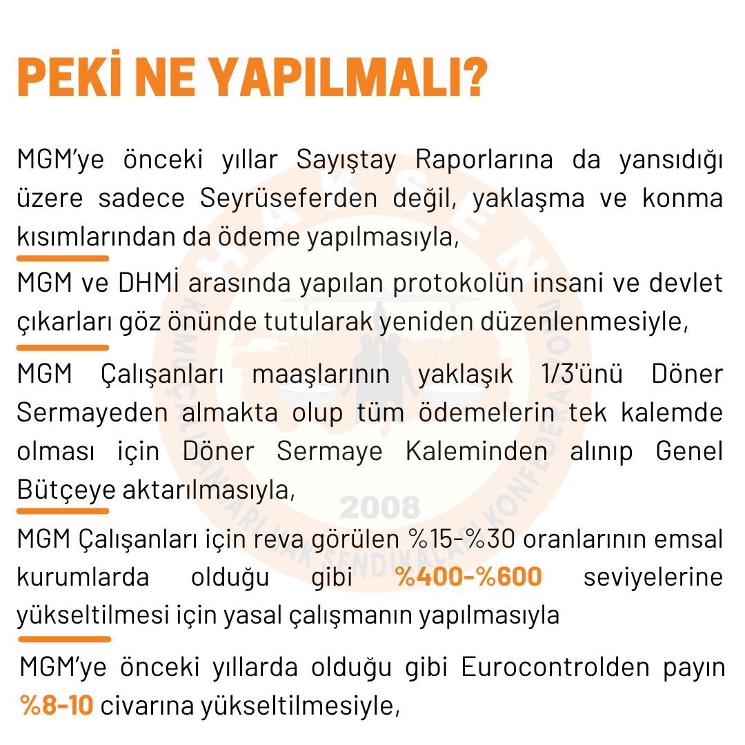 Meteoroloji çalışanlarının yaşadığı hak kaybının önüne geçilmesi ve adil bir “havacılık tazminatı” için Sayın Bakanımız <a href="/murat_kurum/">Murat KURUM</a> ‘un gerekeni yapacağına inanıyoruz !
<a href="/RTErdogan/">Recep Tayyip Erdoğan</a> <a href="/memetsimsek/">Mehmet Simsek</a> <a href="/MetcapMGM/">MetcapMGM</a> <a href="/haksenburo/">Büro HAK-SEN</a> <a href="/haksengm/">HAK-SEN</a> 
#MeteorolojiHavacılıkTazminatı