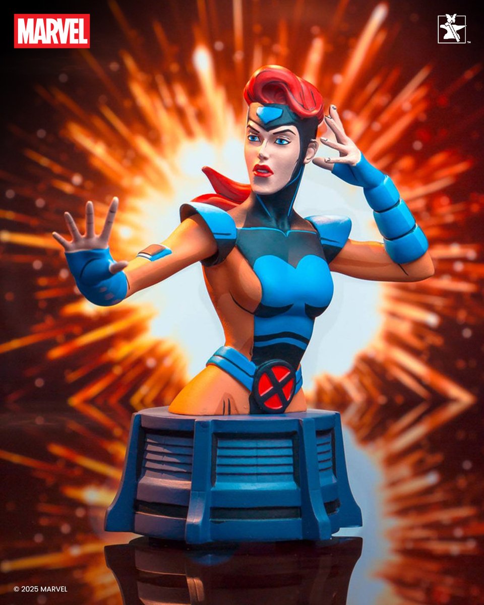 Channeling psychic energy and animated-era charm! The 1:7 scale Jean Grey Animated Mini Bust, inspired by X-Men: The Animated Series, brings a mutant icon from the small screen to your display in classic cartoon style. Order today at bit.ly/JEAN_GREY

#XMenTAS #JeanGrey