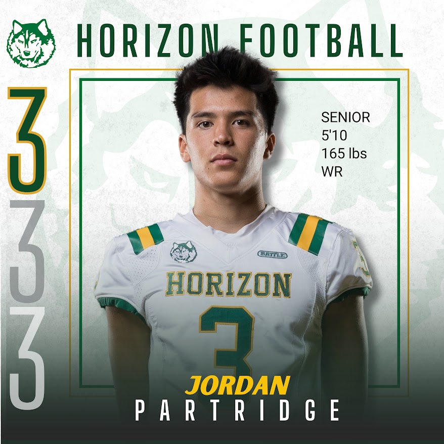 Last shoutout to our Senior #3 Jordan Partridge. Best of luck to you playing football at the next level!  #WesternNewMexicoFootball #Huskyfamily
<a href="/JPartridge0/">Jordan Partridge</a> <a href="/PVUSDATHLETICS/">PVUSD Athletics</a> <a href="/HorizonFootball/">Husky Gridiron</a>