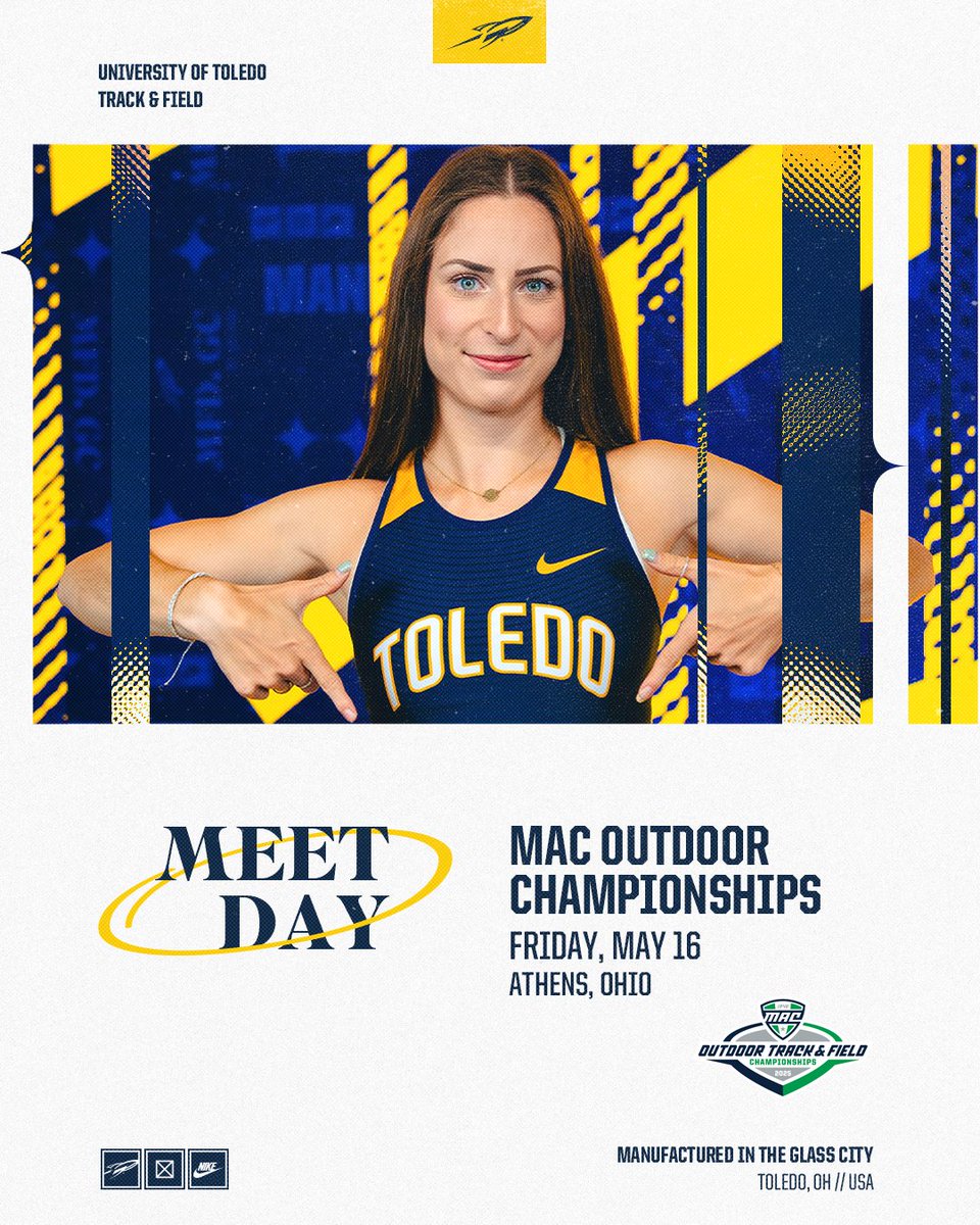 Time for day 2⃣!

👟 MAC Outdoor Championships
📍 Athens, Ohio
📊 live.pttiming.com/?mid=7940

#TeamToledo