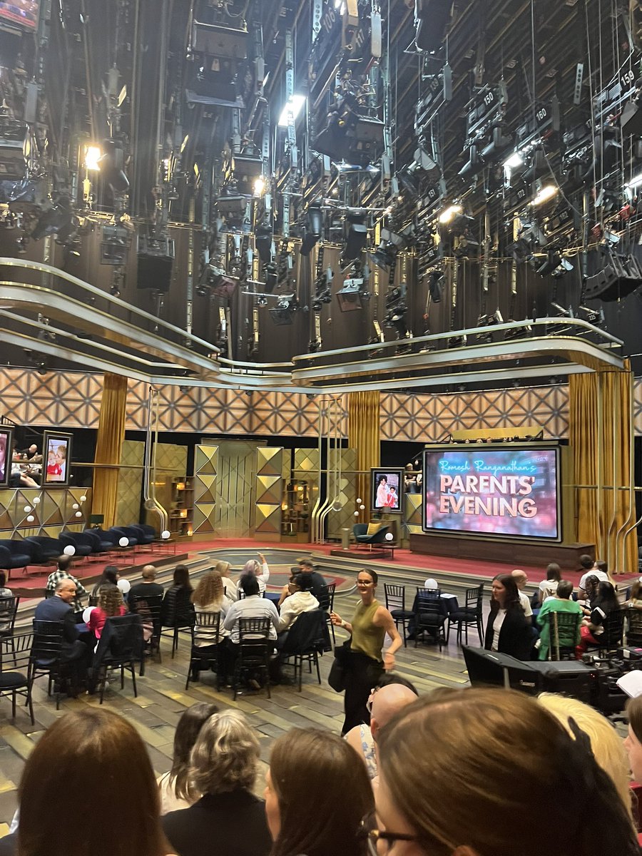 I’m a taping of Romesh raganathan’s parents evening. Anyone recognise the celebs??