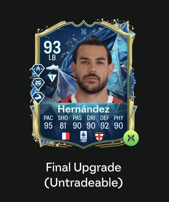 Feel the fear of my Theodor Hernandez the great👑

It is now officially over as the great Theo joins the army
#EAFC #EAFC25