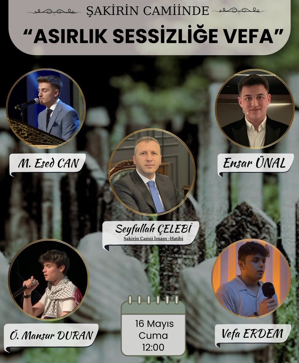 “İlk definden son defne…”

Tarihî Karacaahmet haziresinde ebedî istirahatine çekilmiş tüm ruhlara ithafen, ilk defa düzenlenecek ve Türkiye birincisi öğrenci hafızlarımızın icra edeceği Kur’ân-ı Kerîm tilavetine, siz kıymetli halkımızı gönülden davet ediyoruz.