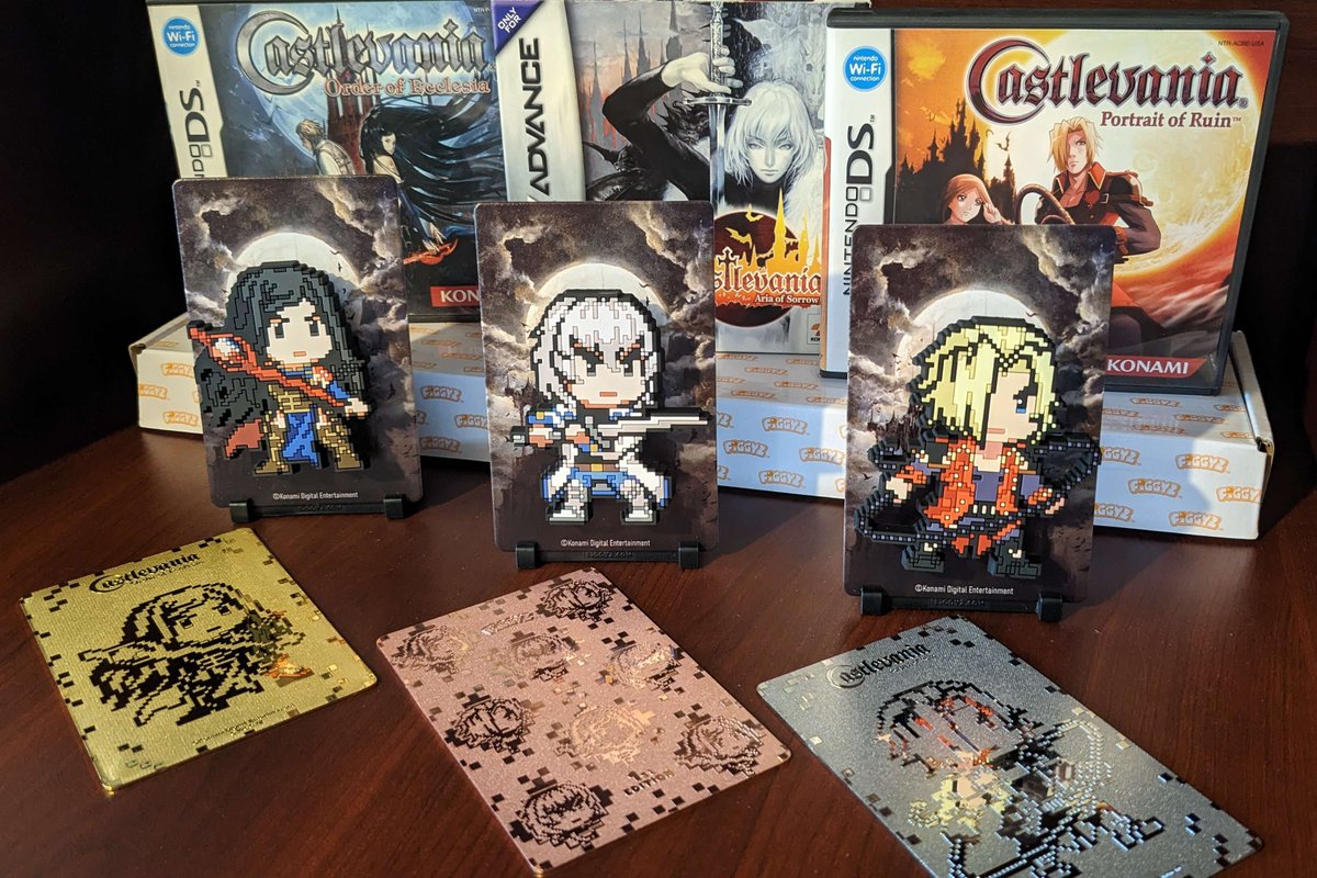 FiGGYZ are new pop magnet figures from First4Figures that drop on June 4th. Check out their Castlevania lineup!

Signing up with my affiliate code during the pre-launch window gets you:
-5% off your order
-24 hour early access to the store June 3rd

Code: get.figgyz.com/signup/7485909…