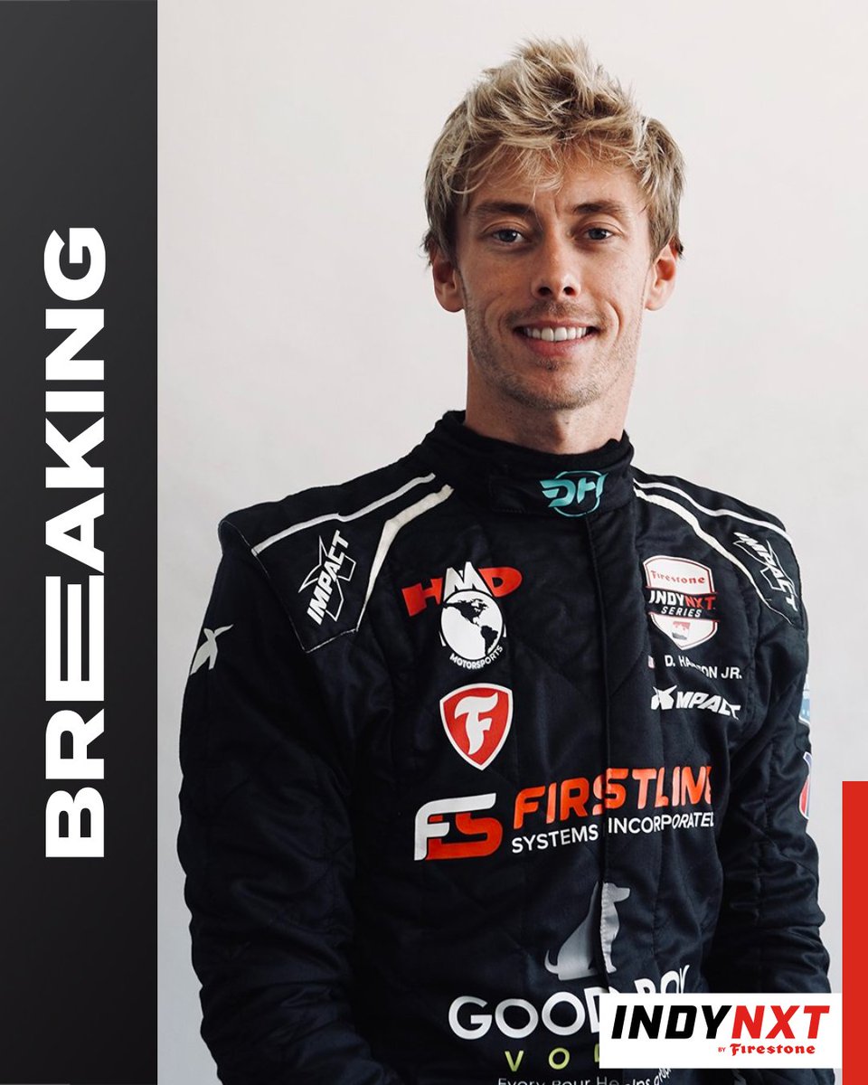 NEWS: HMD Motorsports announces Davey Hamilton Jr. will compete in all oval event weekends this season, beginning June 15 at St. Louis.