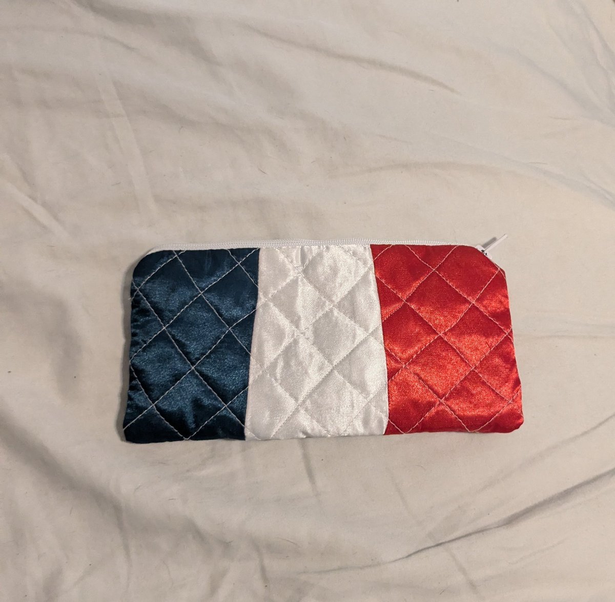 HackerPunklorde's tweet image. i tried making a pencilcase with xueyis colour palette but accidently made the french flag😭