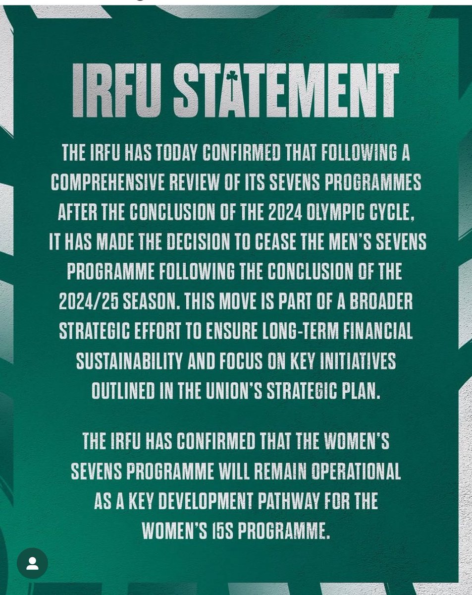 Mike Friday (@mikefriday09) on Twitter photo โฆ.and so it begins ๐ - This wasnt unexpected but still shocking - 3rd in the world 12 months ago too not existing ๐คฆ๐ปโโ๏ธ๐คฏ - Clear consequences of <a href="/SVNSSeries/">HSBC SVNS</a> failure at 7โs leadership level & its event strategy. - Sadly with the road we on I donโt think this will be the last one๐ข โฆ.and so it begins ๐ - This wasnt unexpected but still shocking - 3rd in the world 12 months ago too not existing ๐คฆ๐ปโโ๏ธ๐คฏ - Clear consequences of <a href="/SVNSSeries/">HSBC SVNS</a> failure at 7โs leadership level & its event strategy. - Sadly with the road we on I donโt think this will be the last one๐ข