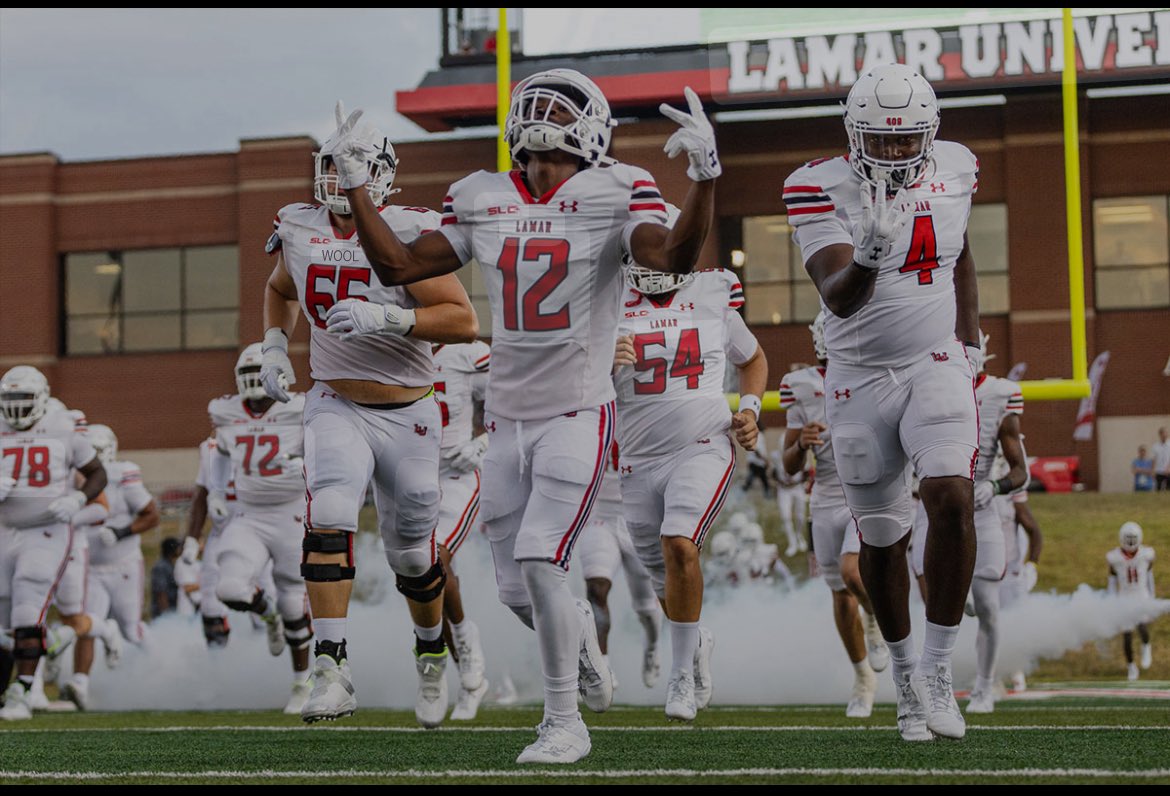 Teagon Woods (@teagonwoods) on Twitter photo After a GREAT conversation with
<a href="/TRILLDB/">Coach Ford</a> I am blessed to receive my 3rd offer from <a href="/LamarFootball/">Lamar University Football</a> <a href="/Coach_Owens5/">Radarius Owens (Coach 🅾️)</a> <a href="/CoachJudie5372/">Coach Judie</a> <a href="/CoachColvin7/">Andrew Colvin</a> <a href="/CKennedy247/">Collin Kennedy</a> <a href="/MikeRoach247/">Mike Roach</a> After a GREAT conversation with
<a href="/TRILLDB/">Coach Ford</a> I am blessed to receive my 3rd offer from <a href="/LamarFootball/">Lamar University Football</a> <a href="/Coach_Owens5/">Radarius Owens (Coach 🅾️)</a> <a href="/CoachJudie5372/">Coach Judie</a> <a href="/CoachColvin7/">Andrew Colvin</a> <a href="/CKennedy247/">Collin Kennedy</a> <a href="/MikeRoach247/">Mike Roach</a>