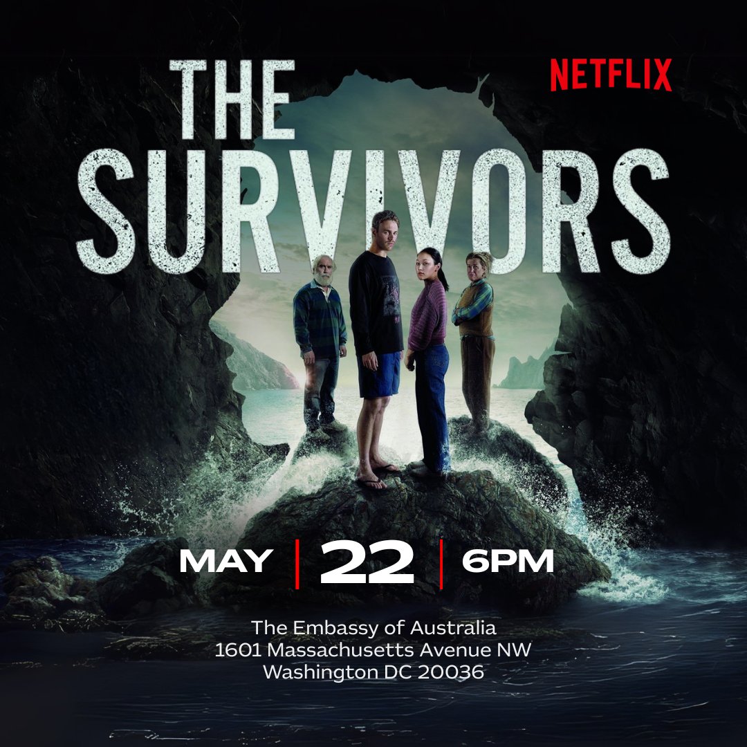 Be the first to experience Netflix's next big Aussie thriller. RSVP now: eventcreate.com/e/thesurvivors