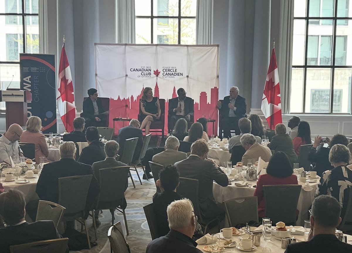 “We need to invest in networks, microchips, and language models...yes. But we also need to have conversations around how we can leverage all this data that is uniquely Canadian.”
- Craig McLellan <a href="/ThinkOnCloud/">ThinkOn</a> 

<a href="/ICDCanada/">Institute of Corporate Directors</a> #AI #Sovereignty #Canada