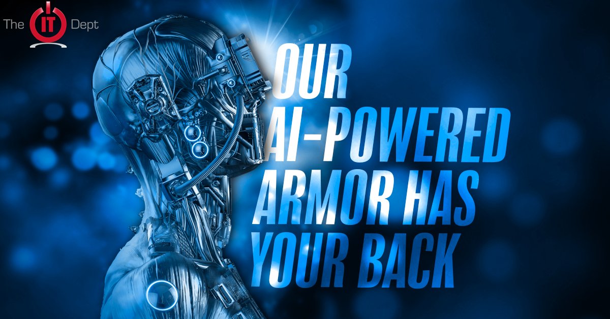 Our AI-Powered Armor Has Your Back
AI-automated defense practices can help significantly reduce the chance of cyberattacks from everyday occurrences.
We’re here to suggest options that arm your business with the best defense tools
 #PhishingProtection #CyberDefense #StayProtected