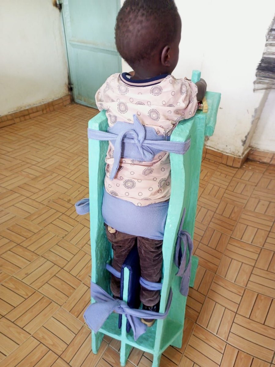 'Before the device, my child was in a lying position and this was like a death sentence to many, that she may not survive but nowadays, they see her outside in her device and I can hear positive remarks'
#APT equipment is transformational to children with disabilities in Kenya