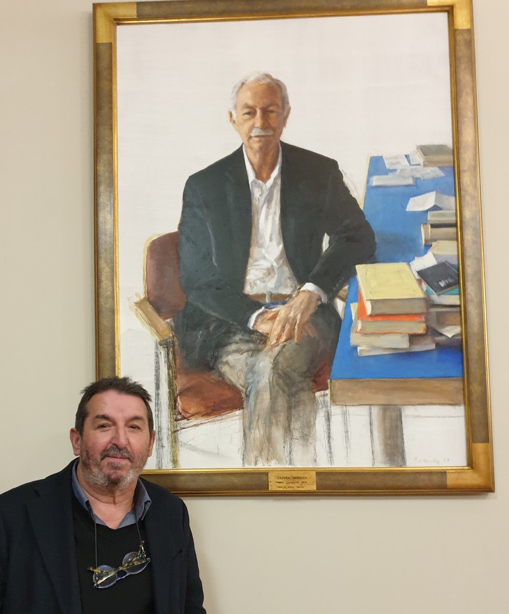 La Biblioteca de Sollo (@bibliotecasollo) on Twitter photo Eduardo Mendoza, Premio Princesa de Asturias de las Letras 2025. De hoy, esta cita: «Lo que quiero es concordia, vino, toros, fútbol y felicidad». De antes, valgan esta grabación de <a href="/BibliotecaSollo/">La Biblioteca de Sollo</a> de enero de 2024 y el retrato de la Biblioteca Nacional:
rtve.es/play/audios/bi… Eduardo Mendoza, Premio Princesa de Asturias de las Letras 2025. De hoy, esta cita: «Lo que quiero es concordia, vino, toros, fútbol y felicidad». De antes, valgan esta grabación de <a href="/BibliotecaSollo/">La Biblioteca de Sollo</a> de enero de 2024 y el retrato de la Biblioteca Nacional:
rtve.es/play/audios/bi…