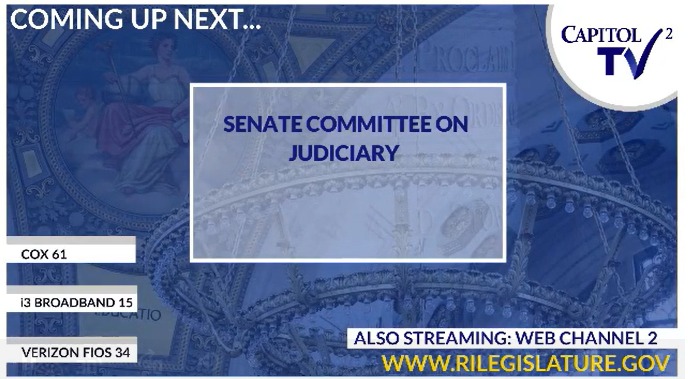 RICapitolTVOBrien (@ricapitoltvob) on Twitter photo The <a href="/RISenate/">Rhode Island Senate</a> Judiciary Committee will hear testimony on legislation regarding weapons including Senate Bill 359 - the Assault Weapon ban. (webserver.rilegislature.gov/.../SenateT...…) You can watch LIVE on <a href="/RICapitolTV/">RICapitolTV</a> Channel 75 and Web 2 The <a href="/RISenate/">Rhode Island Senate</a> Judiciary Committee will hear testimony on legislation regarding weapons including Senate Bill 359 - the Assault Weapon ban. (webserver.rilegislature.gov/.../SenateT...…) You can watch LIVE on <a href="/RICapitolTV/">RICapitolTV</a> Channel 75 and Web 2