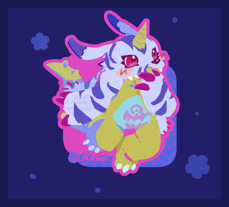 🐺🌺#digimon