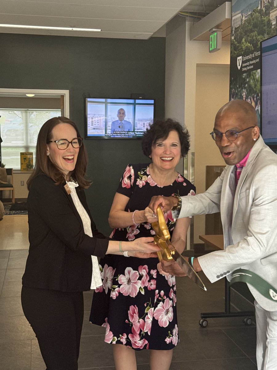 UVMPattyPrelock's tweet image. We are kicking off new University Housing and Dining @uvmvermont and sharing an exciting environment for prospective students to experience