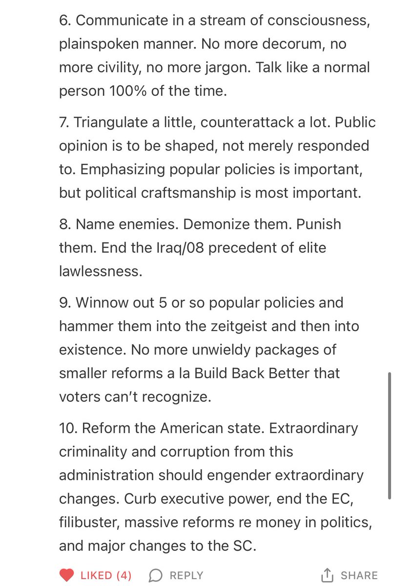 Great summary