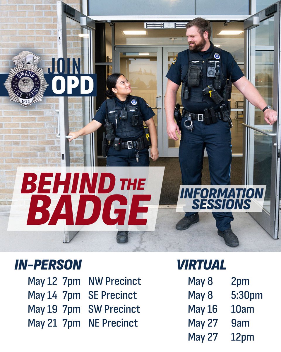✨ Are YOU ready for tonight? ✨
Come visit us and learn more about what it takes to be a police officer and what the process is like! 🚔 
📍We will be at the Southeast precinct! 
🔵We can’t wait to see you there!