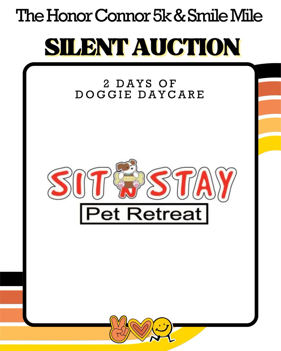 Lots of great stuff in the Honor Connor silent auction. Sign up, and bid now! The auction closes on race day!

#peaceloverun #ckg #dfw5k #honorconnorrunfastsmile
#HonorConnor2025 #irunismile #5ktexas #dfwruns #happiestraceintexas