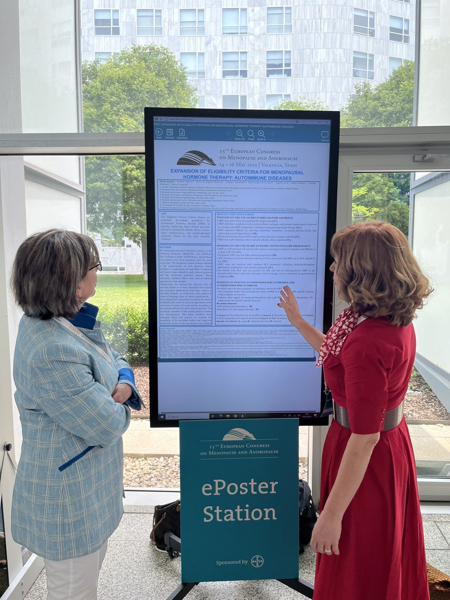 Europeo de Menopausia ( EMAS), más criterios de elegibilidad de la THM en mujeres con enfermedades autoinmunes