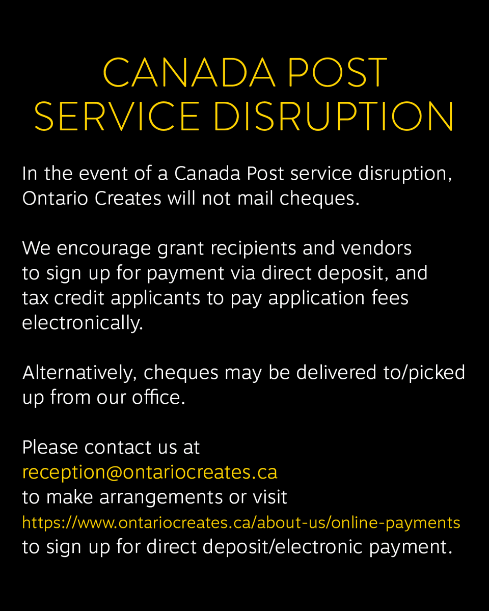 Ontario Creates (@ontariocreates) on Twitter photo 