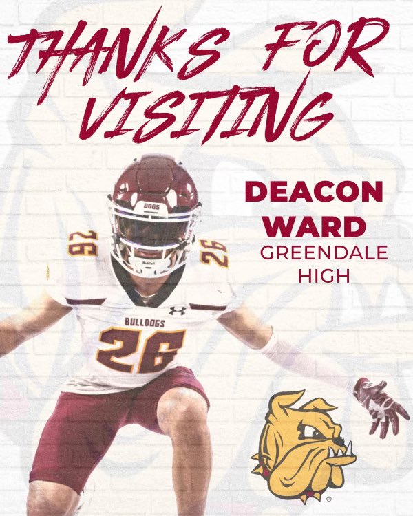 Thank you <a href="/Coach_Dill/">Trey Dill</a> for the Junior day I had a great time learning about the program!