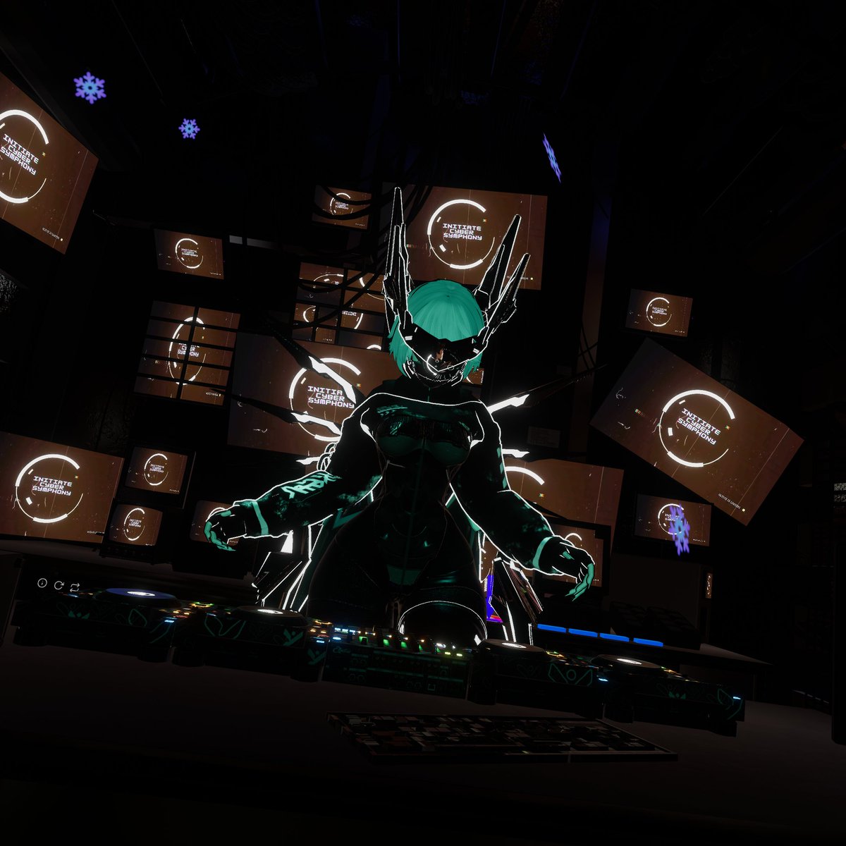 Jixxy_EU's tweet photo. Wild days behind us. What's Next?🔥
#VRChat #VRChatPhotography #Ravescene https://t.co/EHKZ3hBh6P
