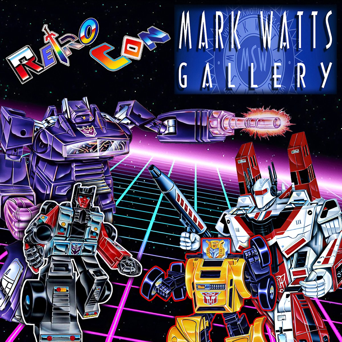 Returning for Retro Con 2025 is esteemed artist Mark Watts! Mark is responsible for the iconic painted artwork made for the box art on G1 Transformers toys! 

#retrocon #retrocon2025 #transformers #g1transformers #80stoys #80sart #autobots #decepticons #g1 #actionfigures