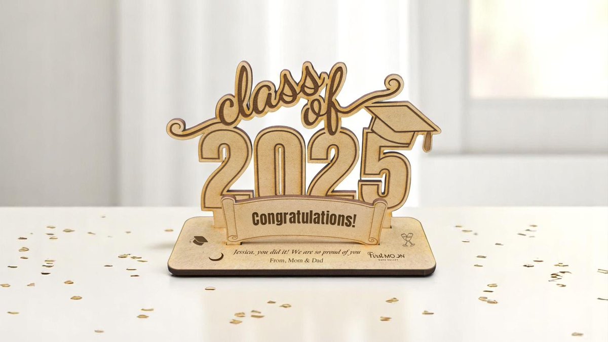 firstmoonnapa's tweet photo. Graduation season is here! 🎓 Celebrate your Gamma Phi Beta graduate with a wine gift set. For a limited time, get 10% off our graduation wine selections with code GRAD2025.

Each gift set includes a customizable 3D wooden card, and gives back to our community! Link in our bio. https://t.co/Gizzn4OZNm