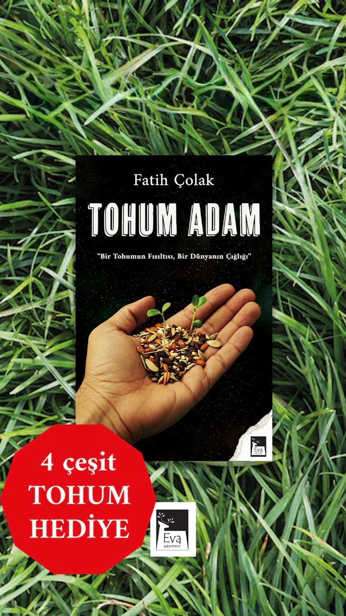 Azı ile çoğu ile çok özen gösterdim, aylarca zaman ayırdım. Hem ata tohumlarını anlatayım hem zehirsiz tarımı anlatayım, hem de keşfettiğim teknikleri pratik tarım bilgilerini sizlere sunayım istedim. Ben beğendim inşallah okuyacaklar da beğenir. Eva yayınevi‘ne de teşekkür