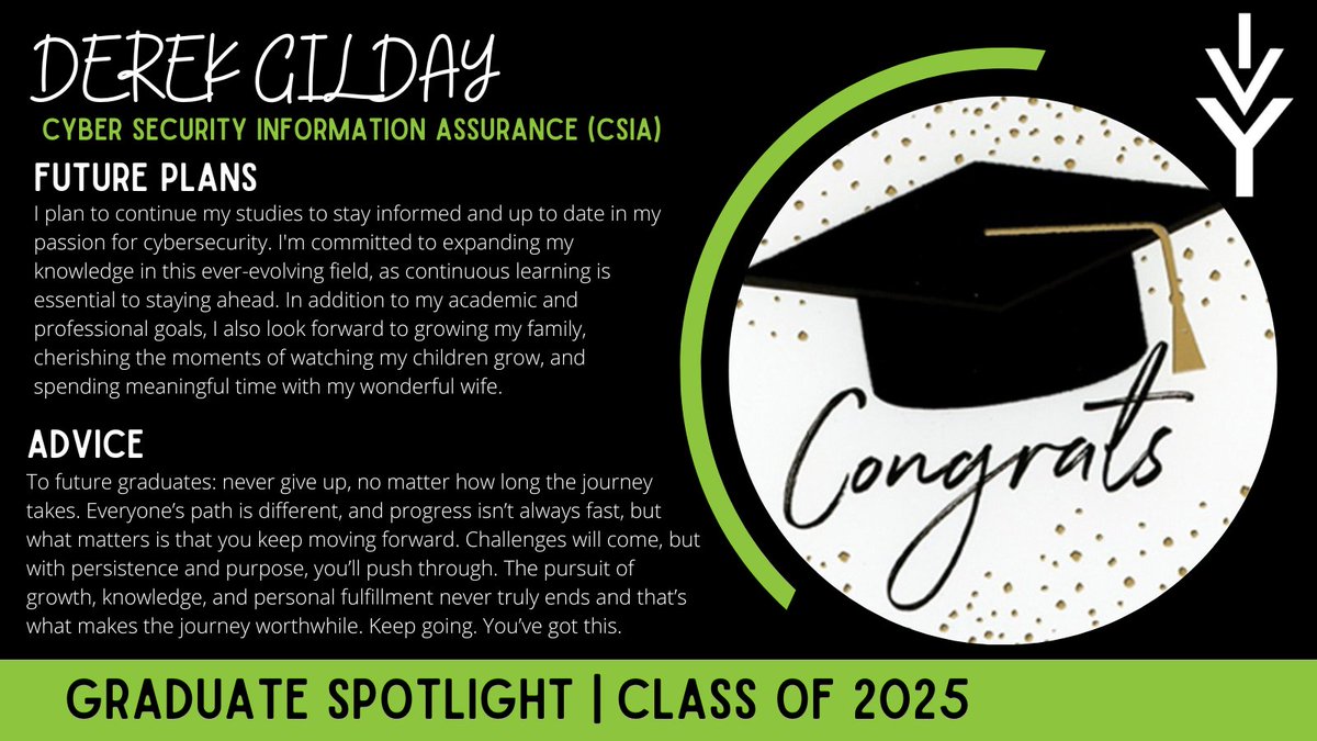 IvyLburgBville's tweet image. Just when you thought the graduate celebrations were winding down... surprise! 😉 The celebration continues!  #IvyTechGrad #Graduation25 #GradSpotlight #IvyGrad ReadyToLaunch