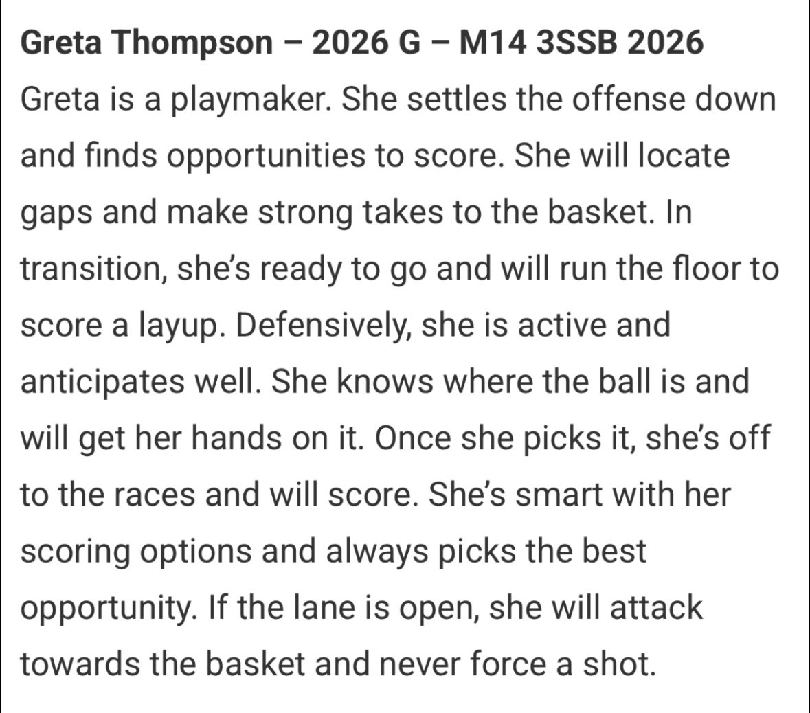 Greta Thompson (@gretathomps0n) on Twitter photo Thank you for the nice write up! <a href="/JrAllStarBB/">Jr. All-Star Girls Basketball</a>
<a href="/M14Hoops_Girls/">Team M-XIV Girls</a> <a href="/wfhoops1/">Fremd G Basketball</a> Thank you for the nice write up! <a href="/JrAllStarBB/">Jr. All-Star Girls Basketball</a>
<a href="/M14Hoops_Girls/">Team M-XIV Girls</a> <a href="/wfhoops1/">Fremd G Basketball</a>