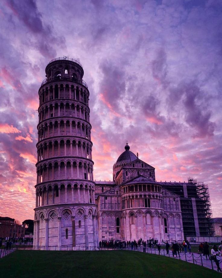 Tower of Pisa
Pisa, Italy

A leaning wonder that turned a mistake into a masterpiece, still standing after 850 years.

Would you try to hold it up for a perfect photo?