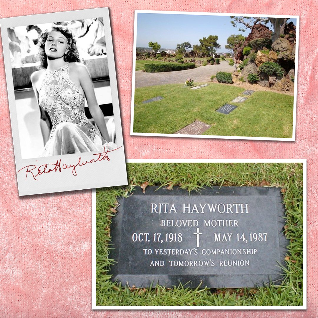Rita Hayworth passed away OTD in 1987. Hayworth starred in many films including "Gilda" and "Cover Girl." She was diagnosed with Alzheimer's disease in 1980, bringing international attention that led to awareness and more funding for research. 
findagrave.com/memorial/1253/… 
📷: AJ