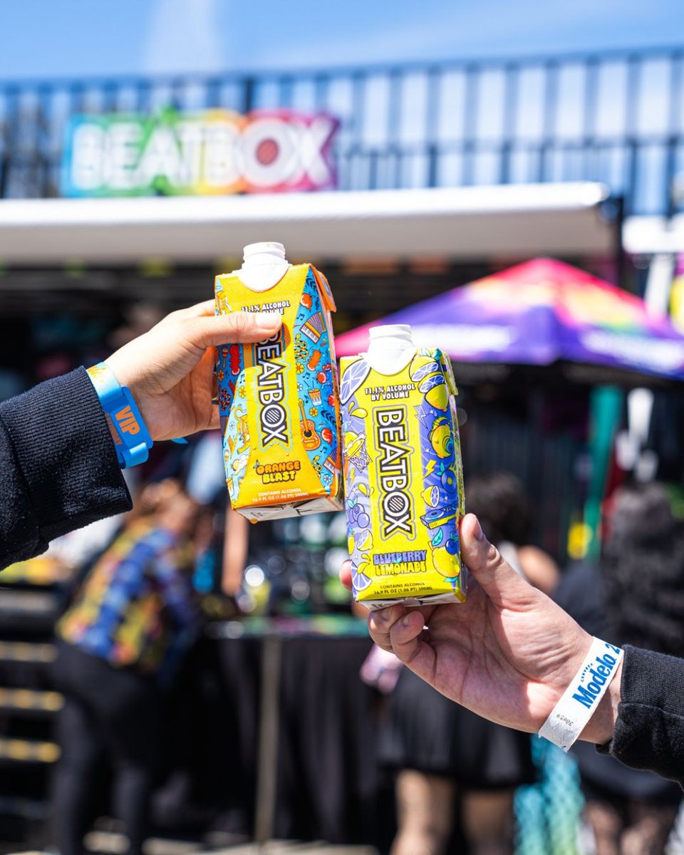 An ice cold @beatboxbevs is a great way to get your party energy to the levels need to take you through the #RiotFest 20th Anniversary. Tag a friend you love for a chance to take them with you to Riot Fest 2025. 21+ to Enter 

*Winner will be contacted directly.