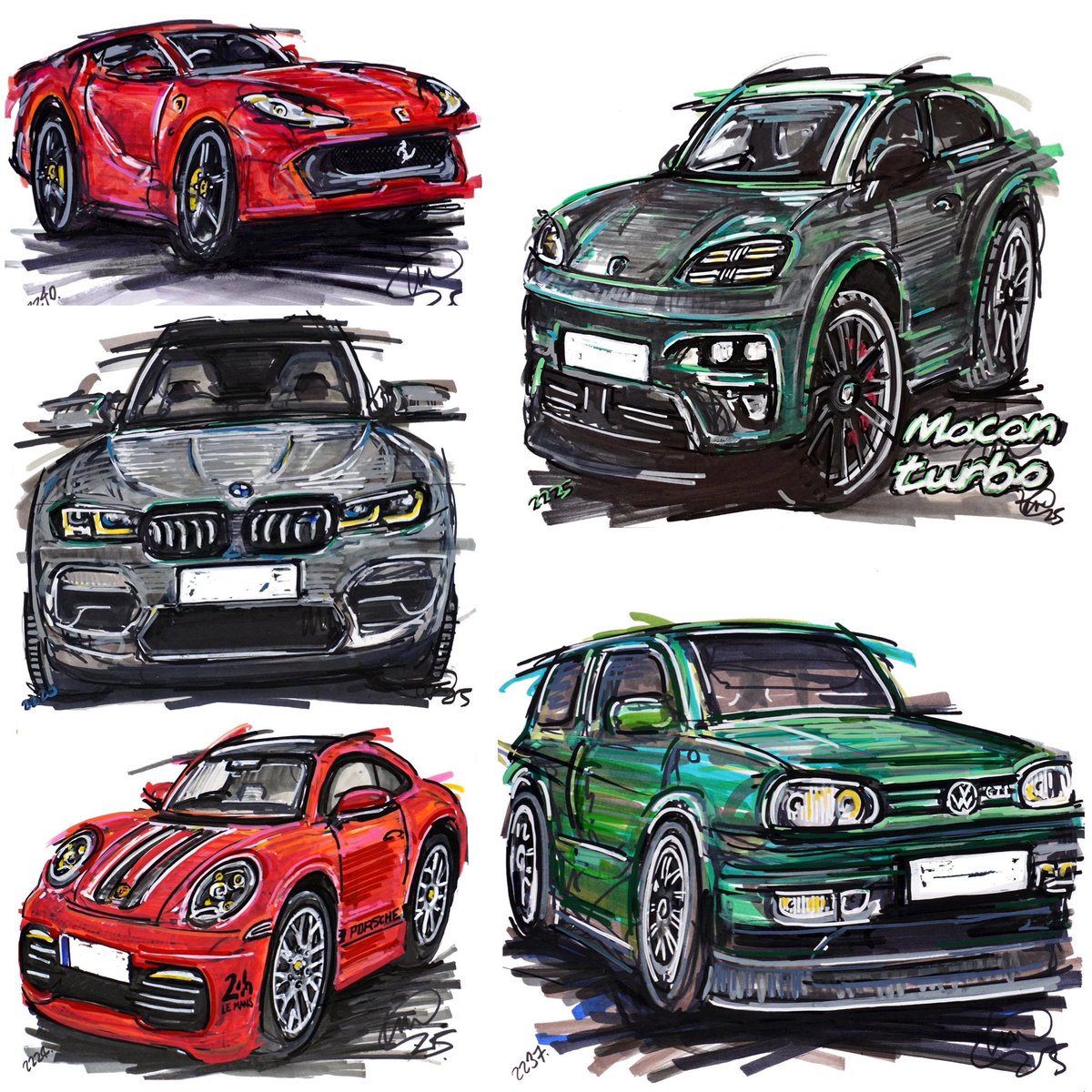Popbangcolour's tweet image. Catching up on creating commissioned #ContinuousCar orders this week, here’s some of the cars hand-drawn by me initiate_show &amp;amp; @RRGathering Goodwood Weekender last weekend - any favourites? 

🚗+✍🏻

#PopbangonTour #Popbangcolour 

📸 of me: yazmography