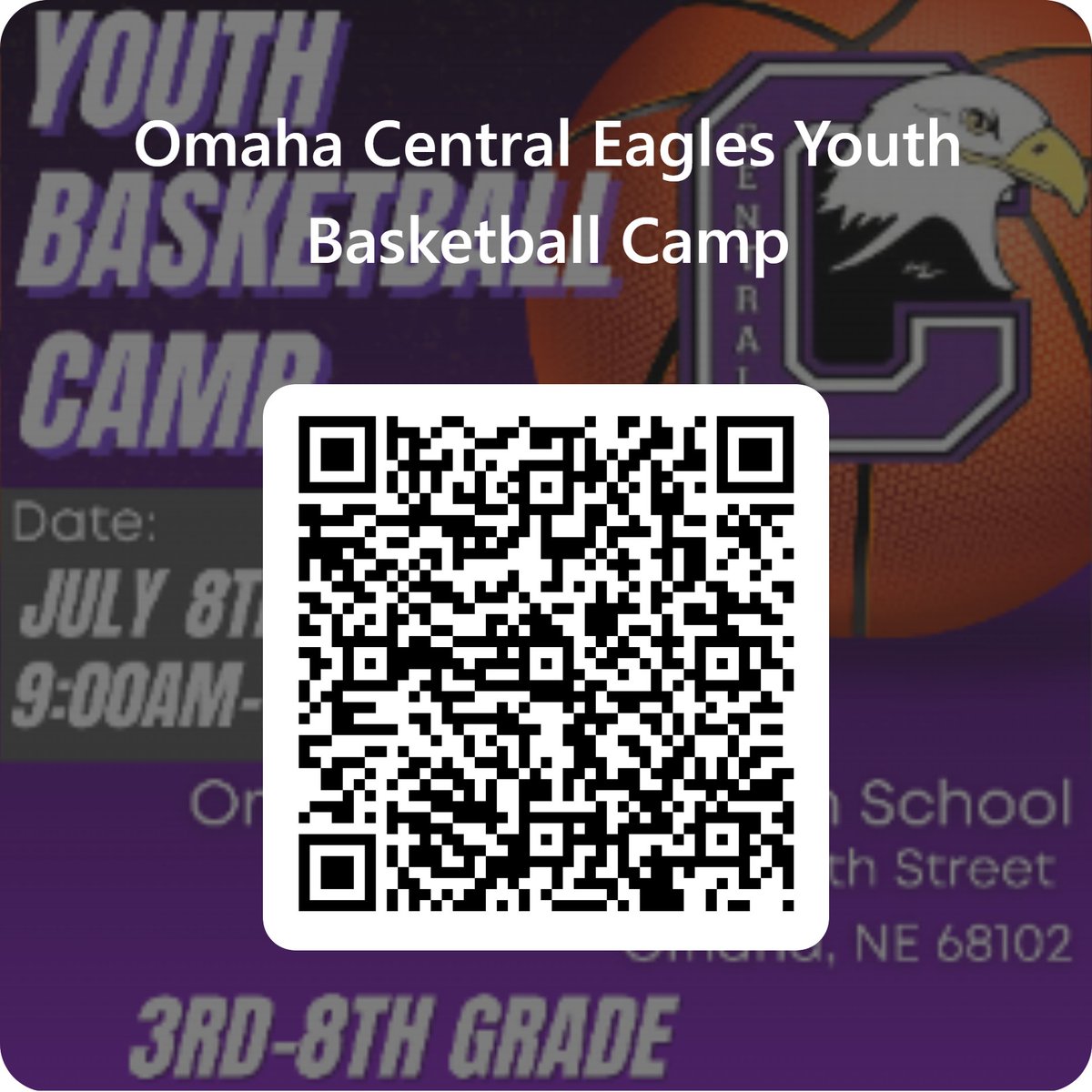 CHS Girls Basketball (@opscentralgbb) on Twitter photo Sign up today for Central Basketball Camp for boys and girls entering the 3rd through 8th grades. Have fun and improve your skills! 🏀 <a href="/OPSCHSBBB/">CHS Boys Basketball</a>
<a href="/OPSCHSAth/">Omaha Central High Athletic Department</a>
Sign Up: forms.gle/xMeavPihzd3FAC… Sign up today for Central Basketball Camp for boys and girls entering the 3rd through 8th grades. Have fun and improve your skills! 🏀 <a href="/OPSCHSBBB/">CHS Boys Basketball</a>
<a href="/OPSCHSAth/">Omaha Central High Athletic Department</a>
Sign Up: forms.gle/xMeavPihzd3FAC…
