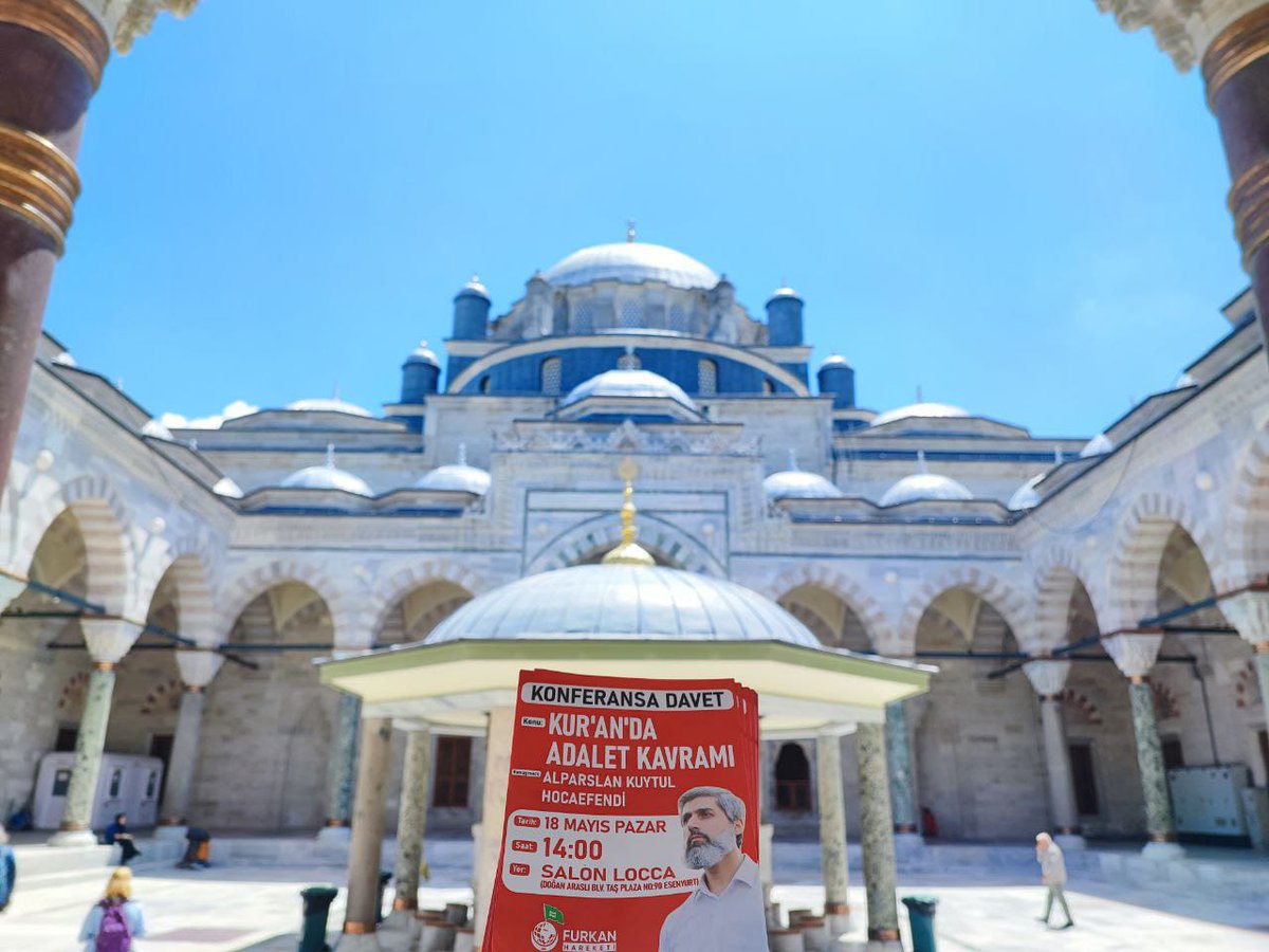 AlparslanHoca İstanbulaGeliyor
#FurkanKonferansları
