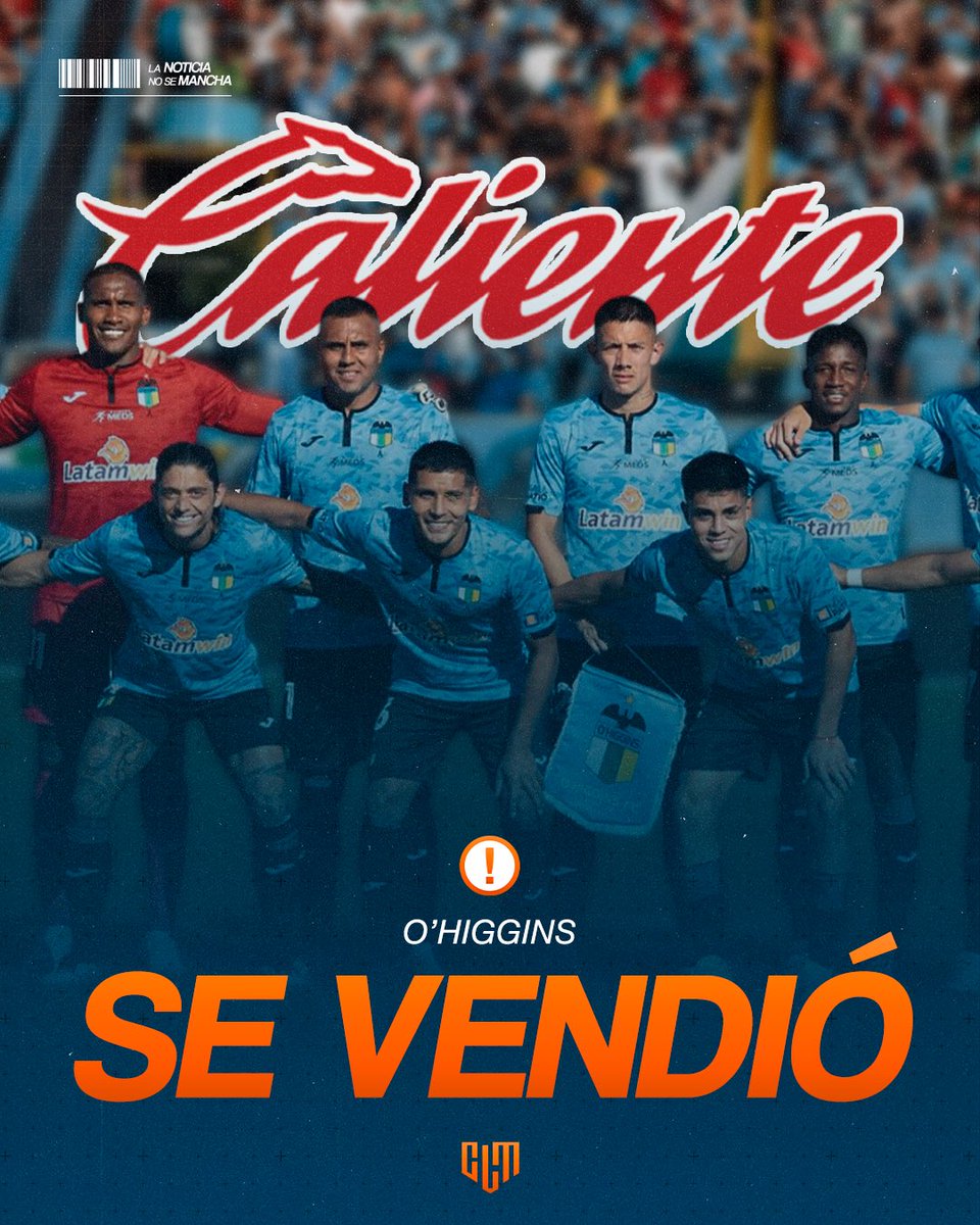 CLMerlo's tweet image. 🚨O'Higgins fue vendido al Grupo Caliente, propietario de Xolos, Querétaro y Dorados. 
*️⃣La operación está acordada en un 100% y, después de semanas de revisión de los abogados, los dueños se alistan para firmar los contratos.
