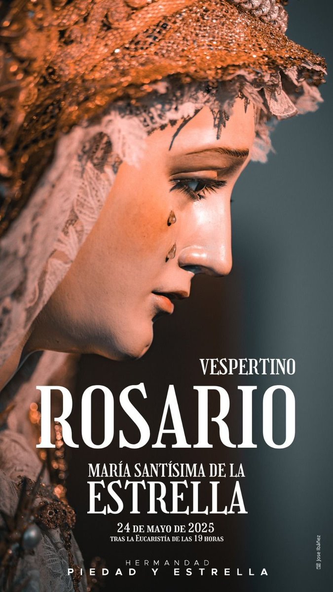 María Santísima de la Estrella iluminará Jaén con un Rosario Vespertino el 24 de mayo